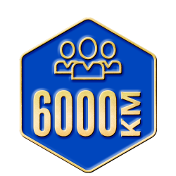 6000km