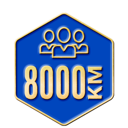 8000km